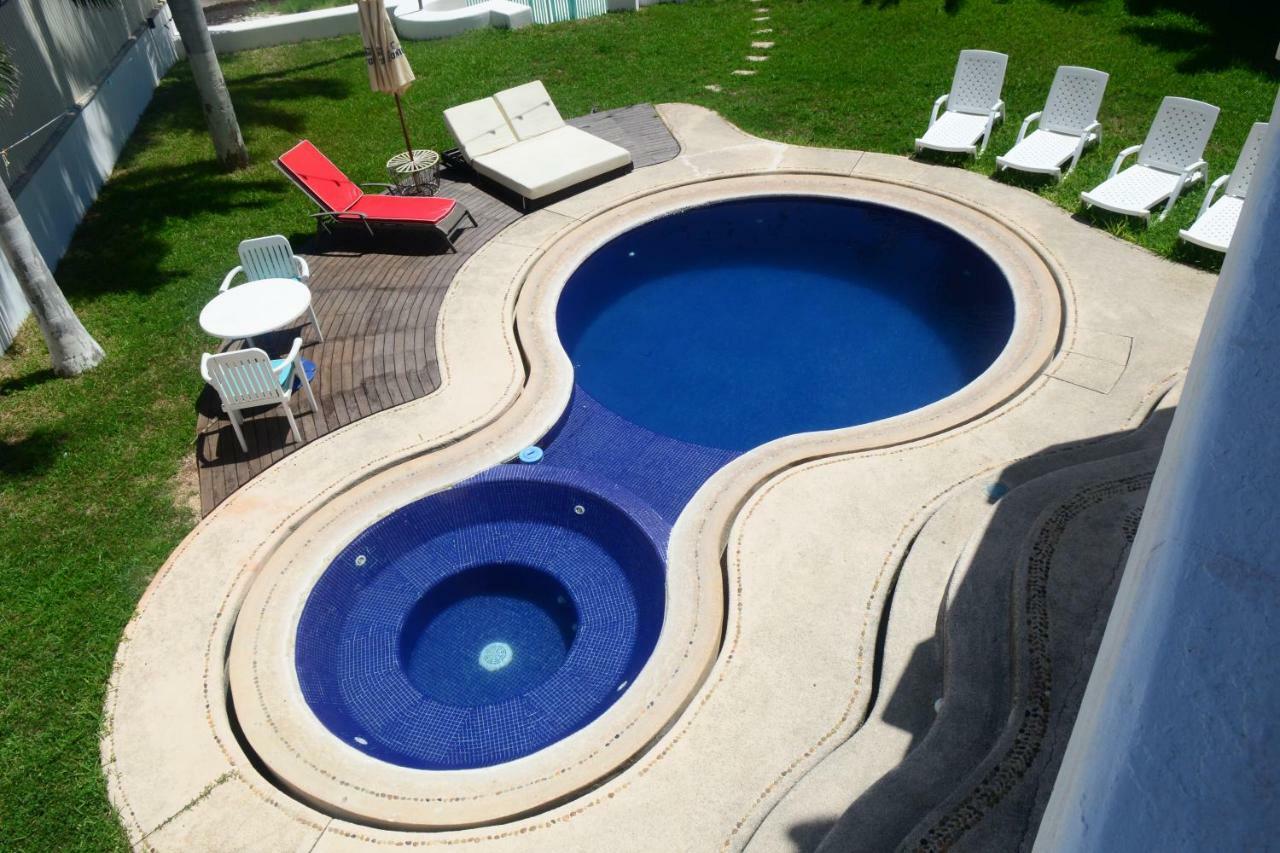 Villa Bella Casa junto al Mar Caribe Cancún Esterno foto