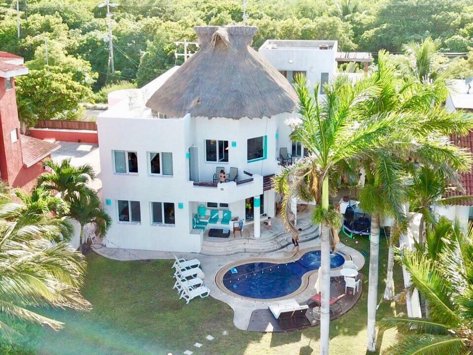 Villa Bella Casa junto al Mar Caribe Cancún Esterno foto